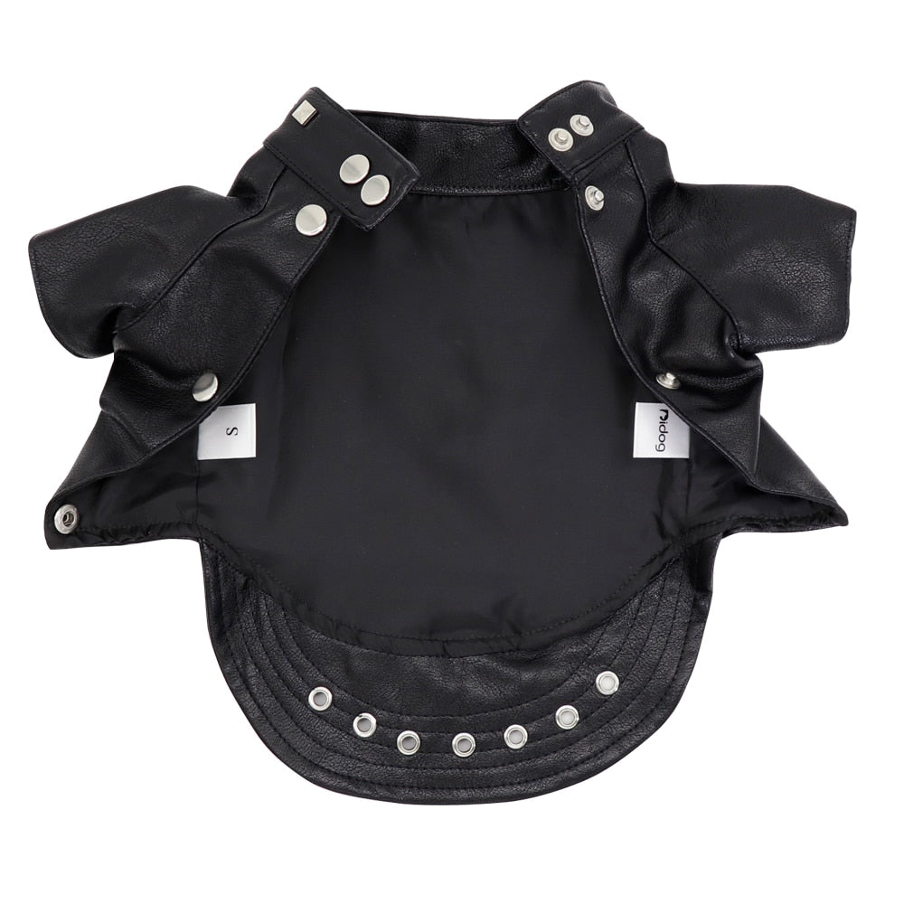Leather Jacket Clothes for Cat