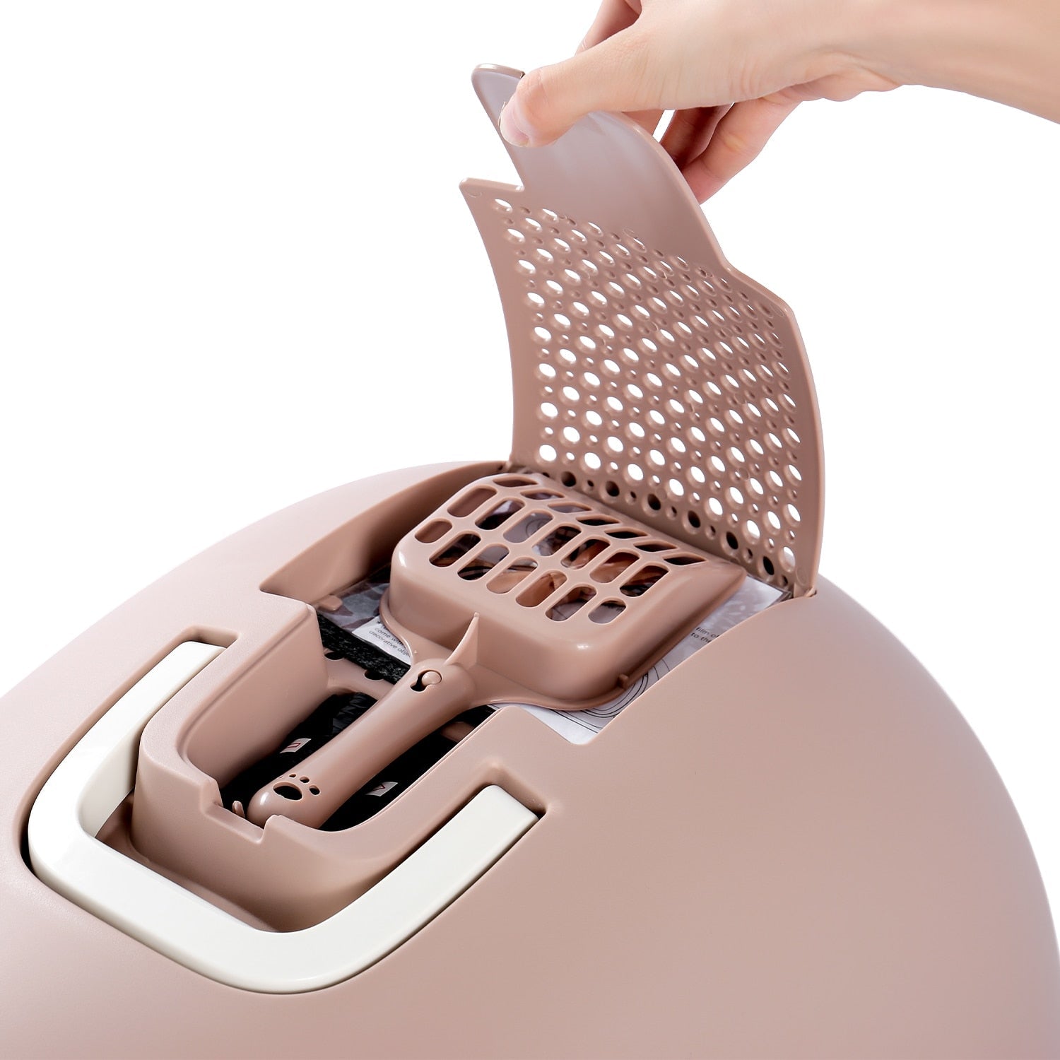 Lidded Cat Litter Box