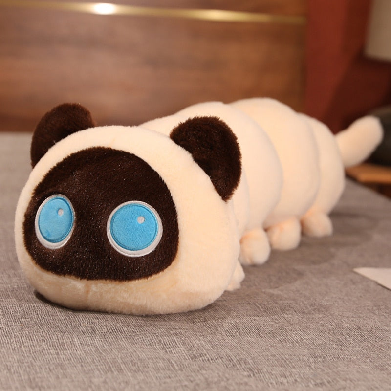 Long Black Cat Plush