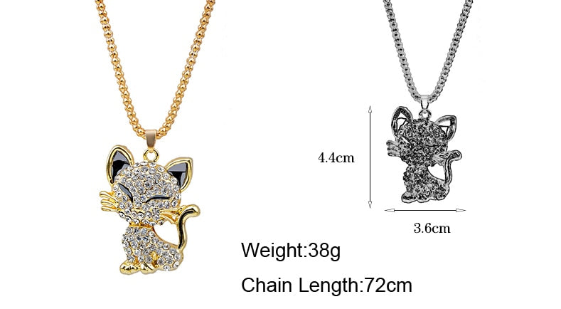 Long Cat Necklace