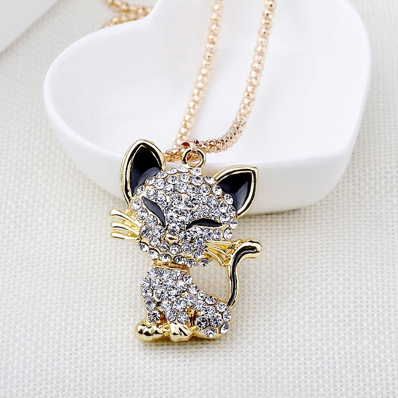Long Cat Necklace