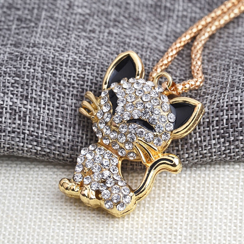 Long Cat Necklace
