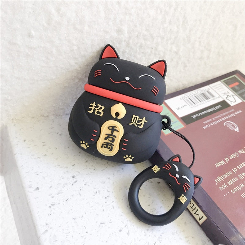 Lucky Cat Airpod Case