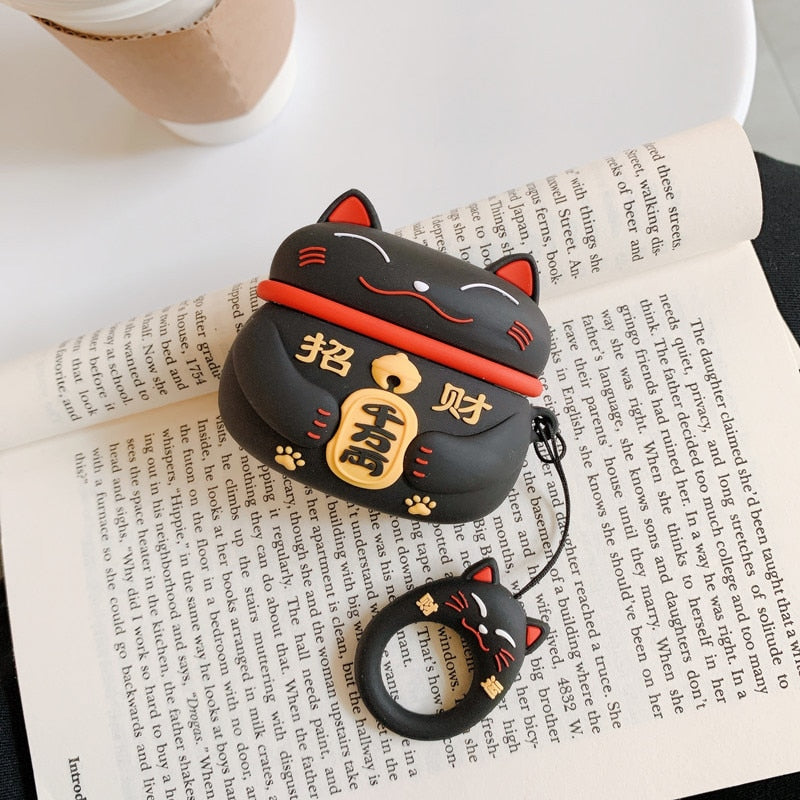 Lucky Cat Airpod Case