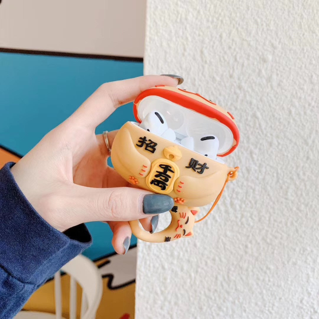 Lucky Cat Airpod Case