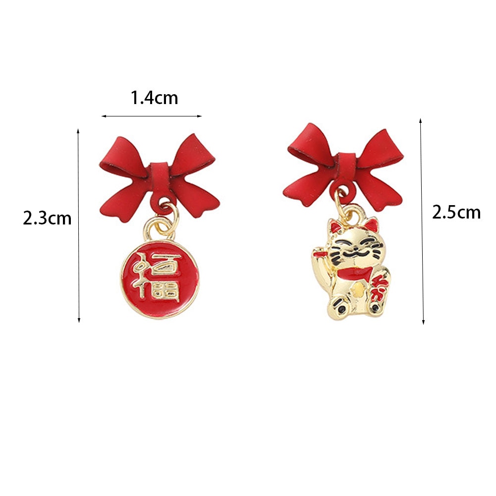 Lucky Cat Earrings