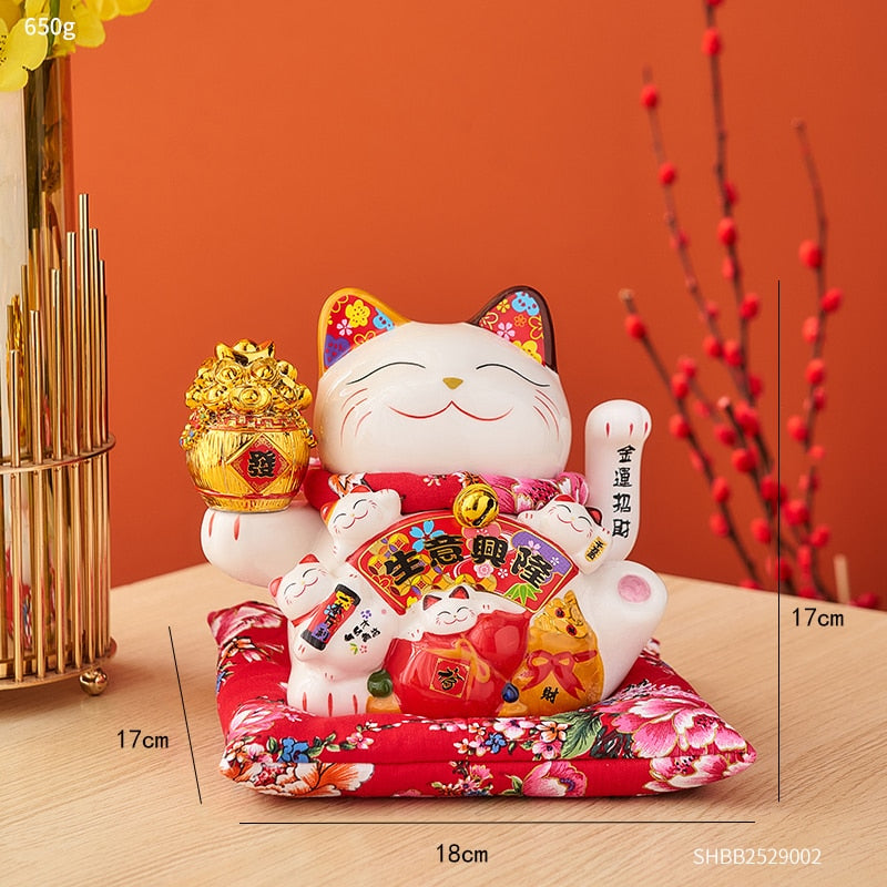 Lucky Cat Figurine