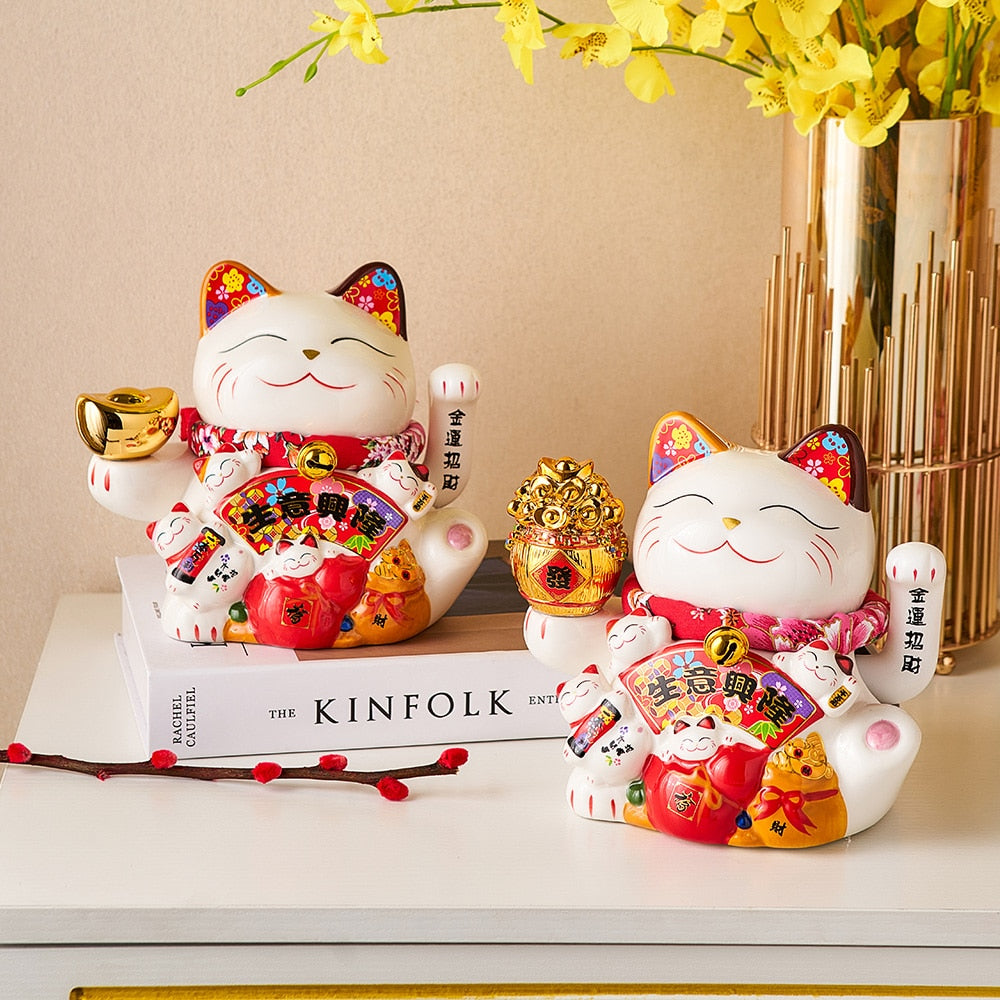 Lucky Cat Figurine