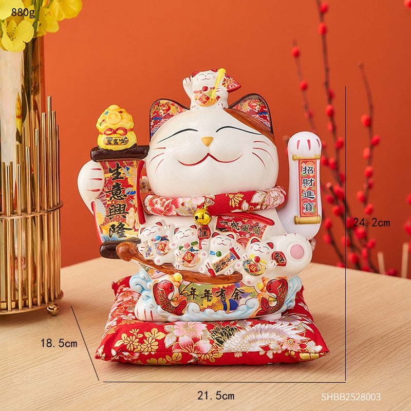 Lucky Cat Figurine