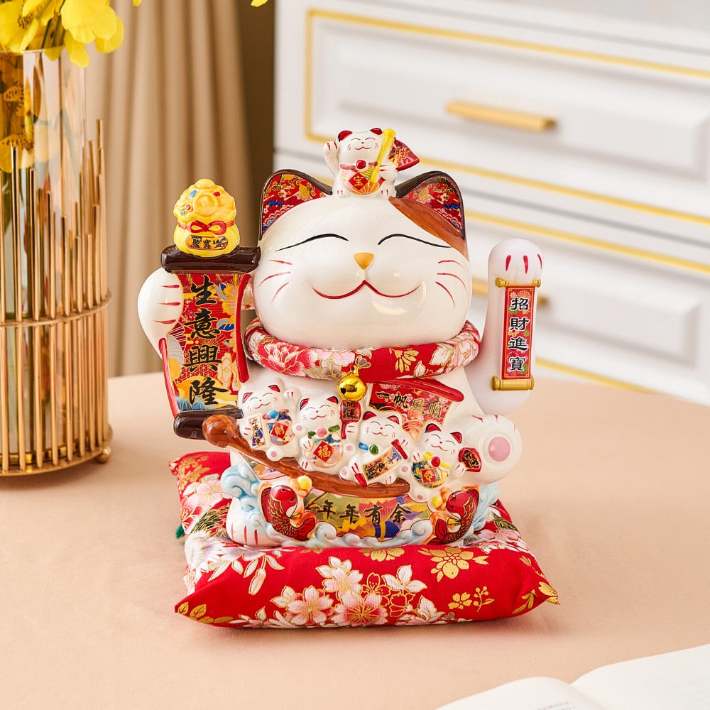 Lucky Cat Figurine
