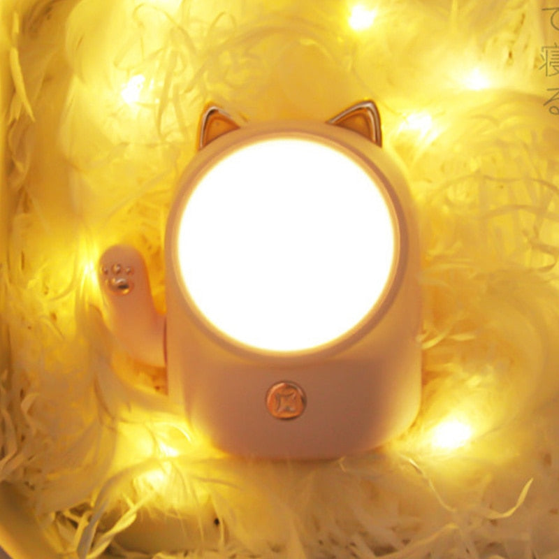 Lucky Cat Night Light