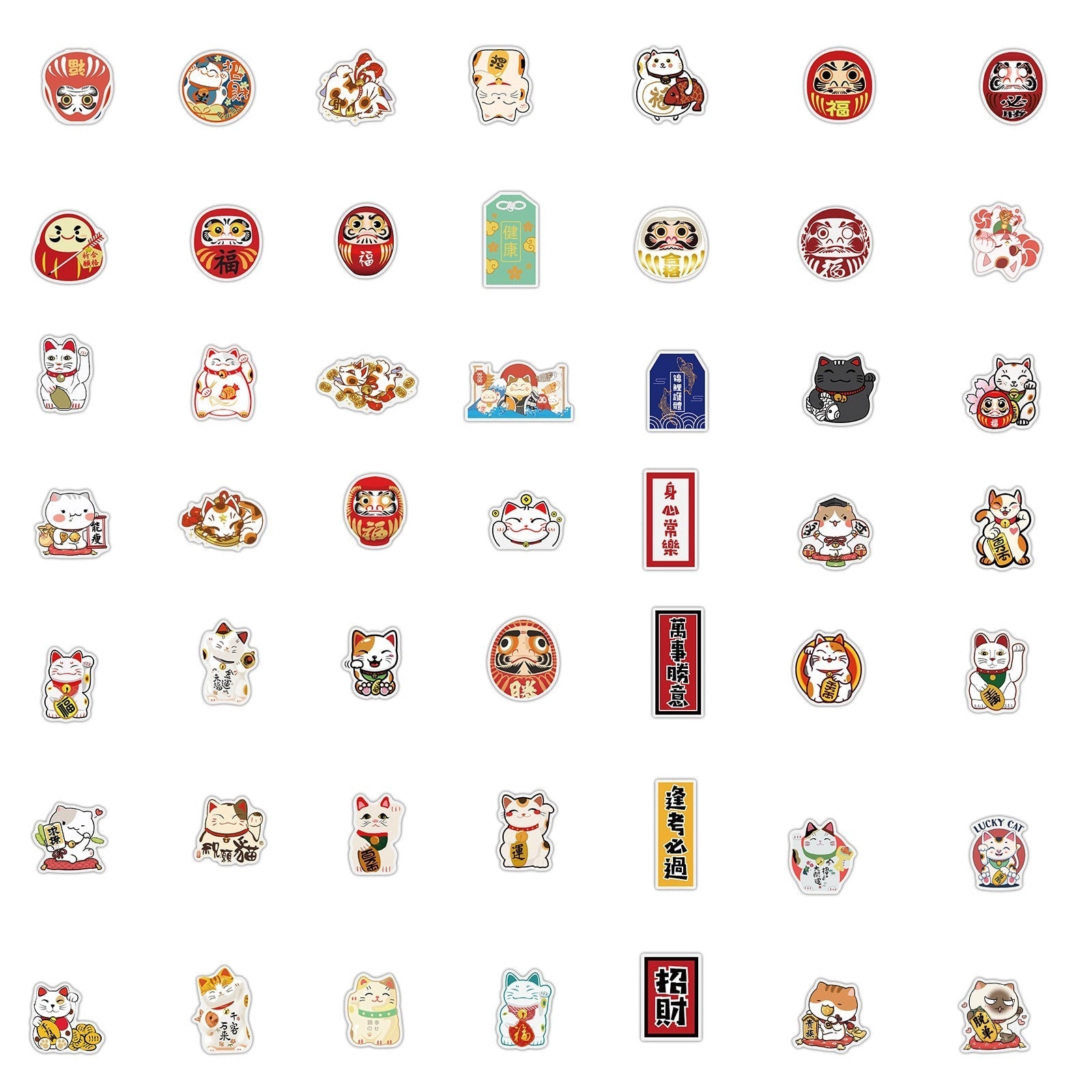 Lucky Cat Sticker