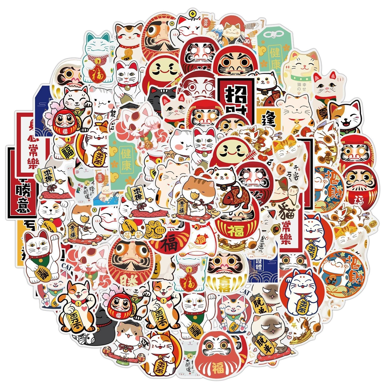 Lucky Cat Sticker