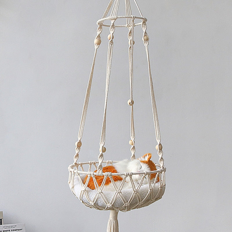 Macrame Cat Bed