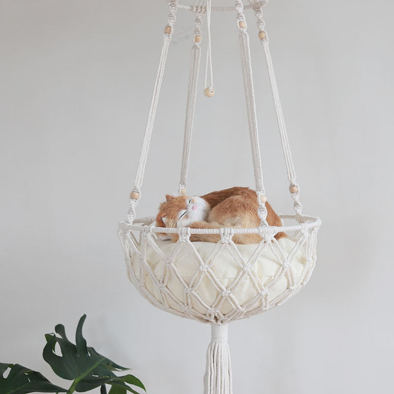 Macrame Cat Bed