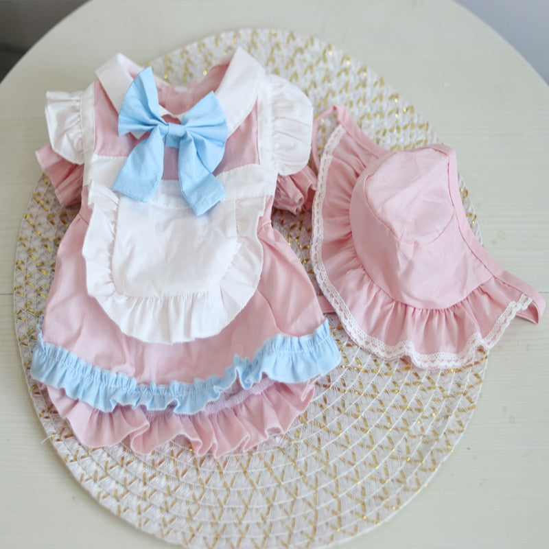 Maid Dress Clothes for Cats