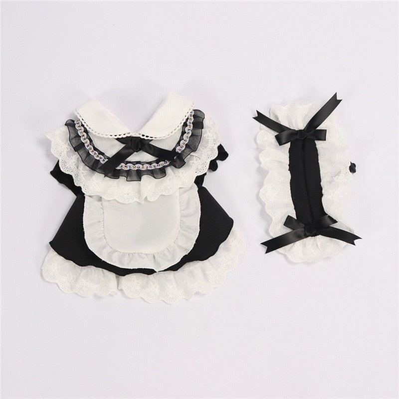 Maid Dress Clothes for Cats