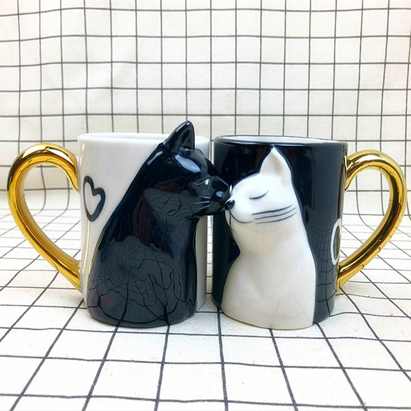 Matching Cat Mugs