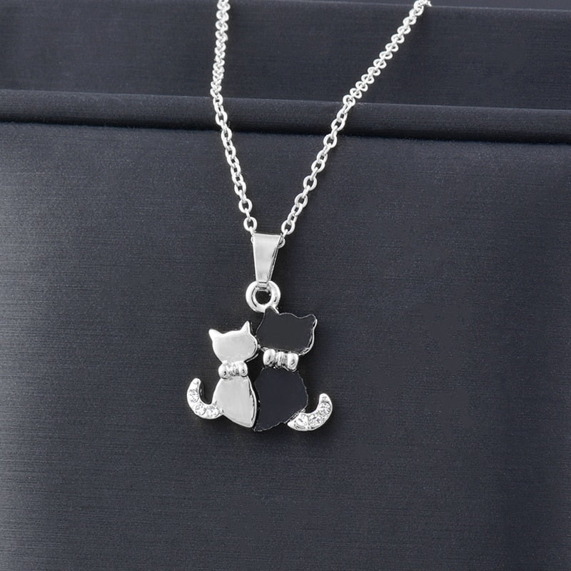 Matching Cat Necklaces
