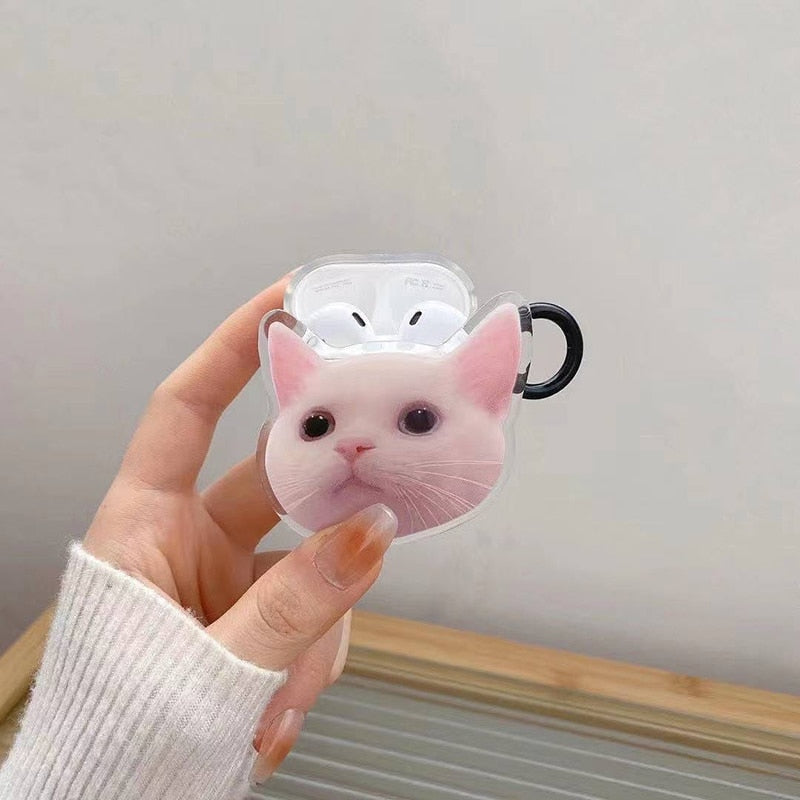 Meme Cat Airpod Case