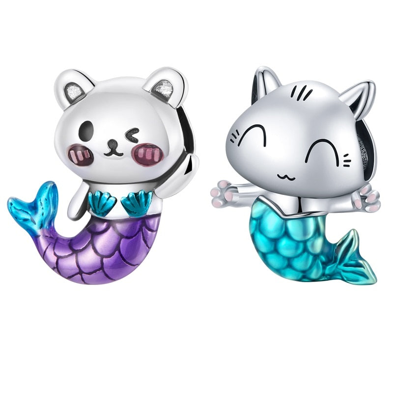 Mermaid Cat Charm