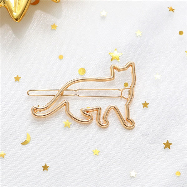 Metal Cat Hair Clip