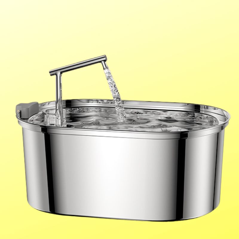 Metal Cat Water Fountain