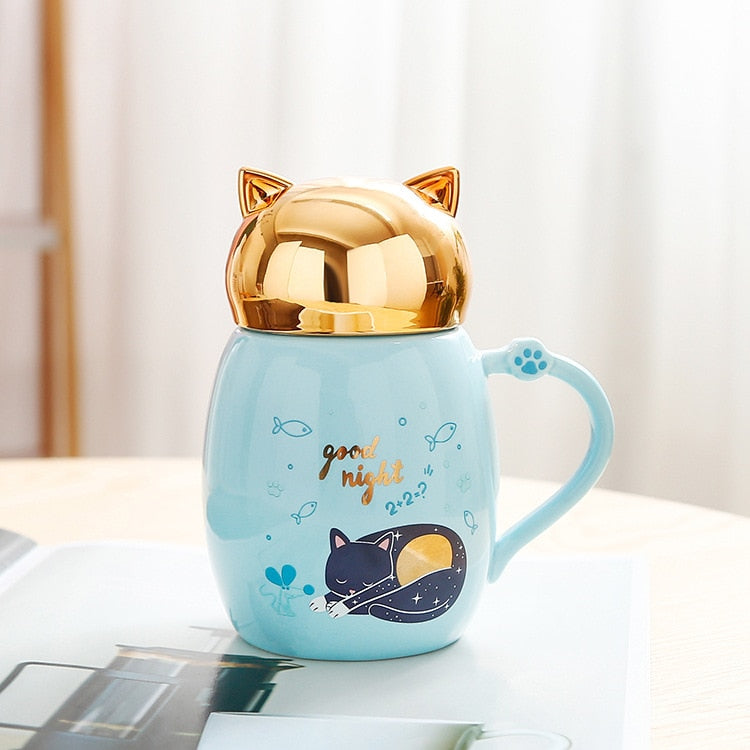 Midnight Cat Mug