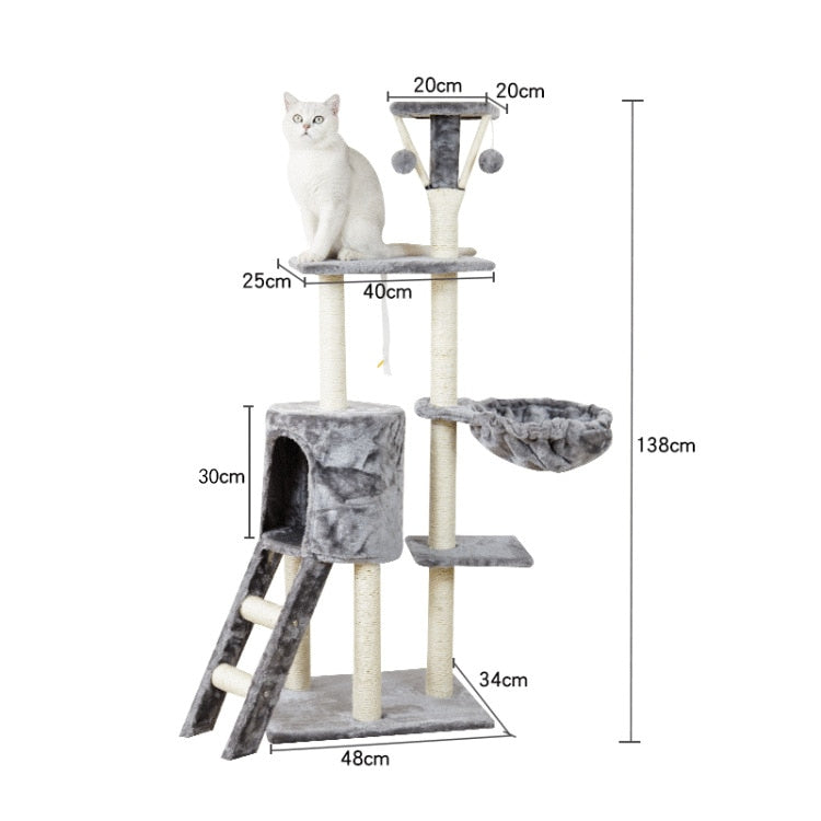 Modern Cat Scratch Post