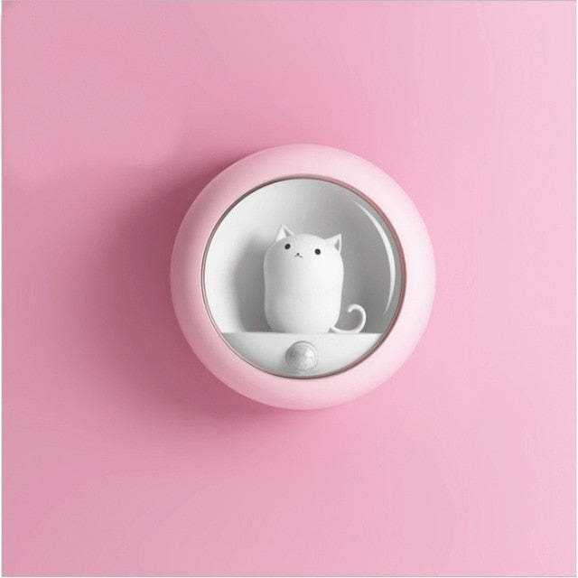 Motion Sensor Cat Night Light