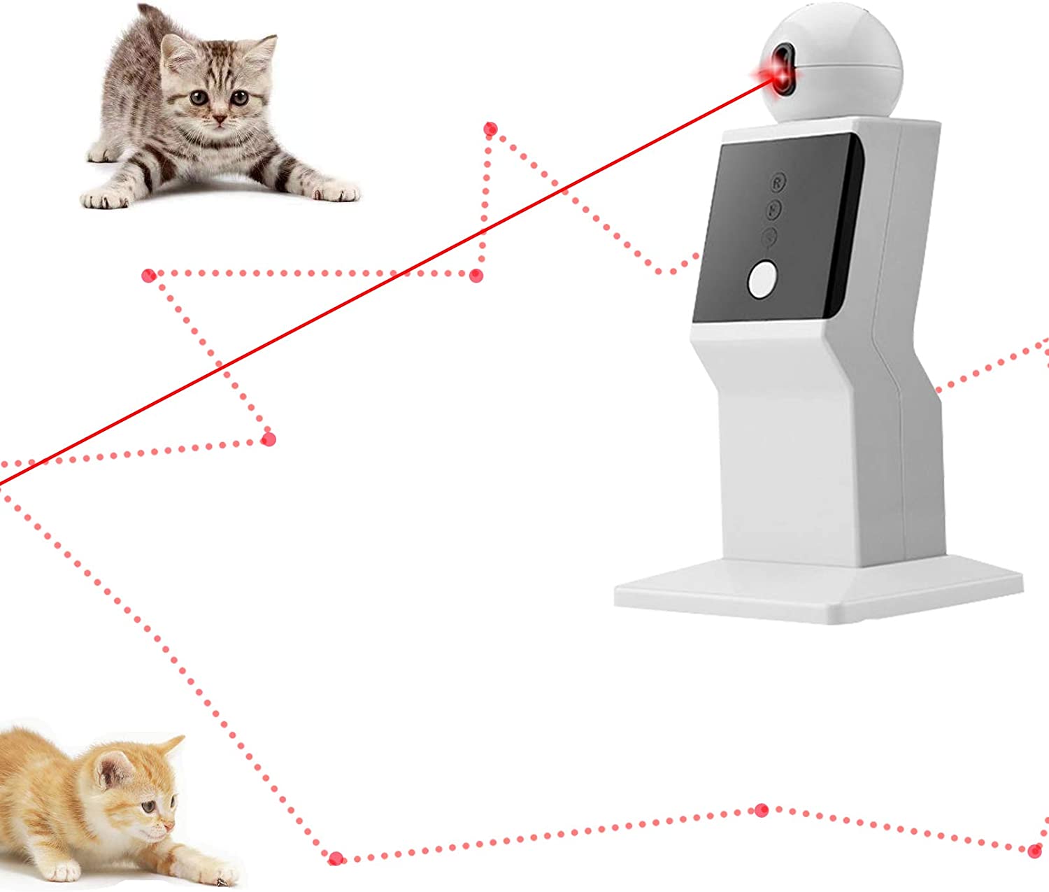 Moving Laser Cat Toy