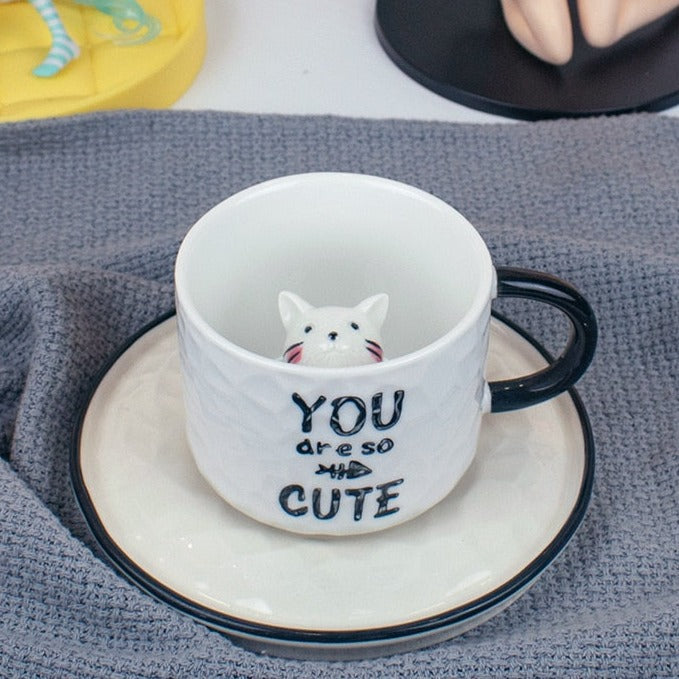 Mug With Cat Inside