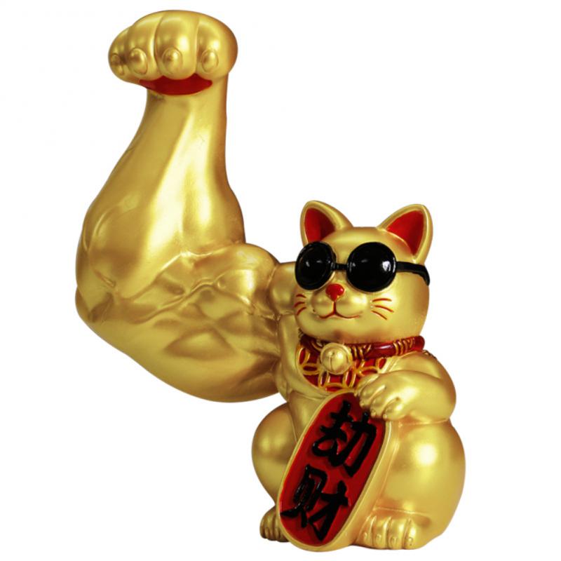 Muscle Lucky Cat