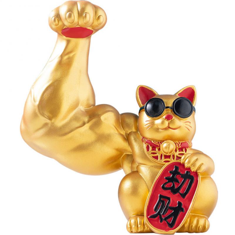 Muscle Lucky Cat