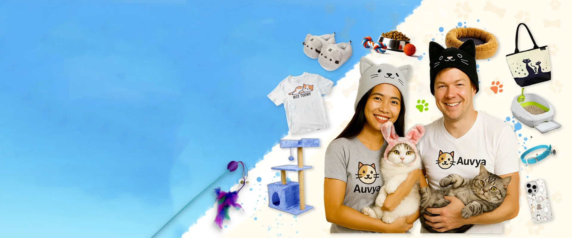 Negozio online di accessori, giochi e regali per gatti e amanti dei gatti – Auvya