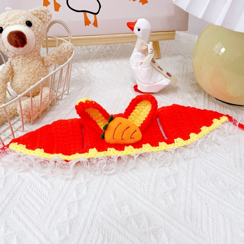 Orange Beanie for Cat