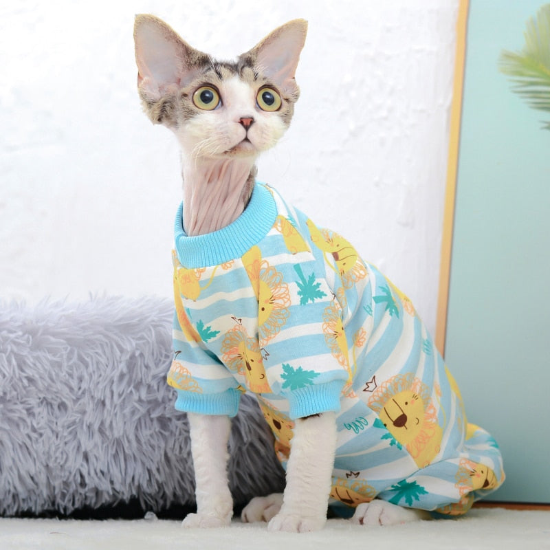 Overall Clothes for Cats