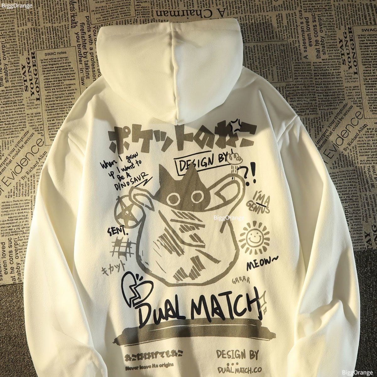 Oversize Cat Hoodie