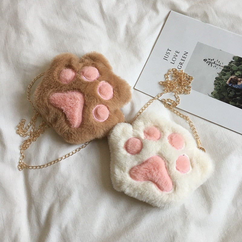 Paw Crossbody Cat Purse