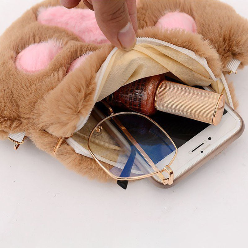 Paw Crossbody Cat Purse
