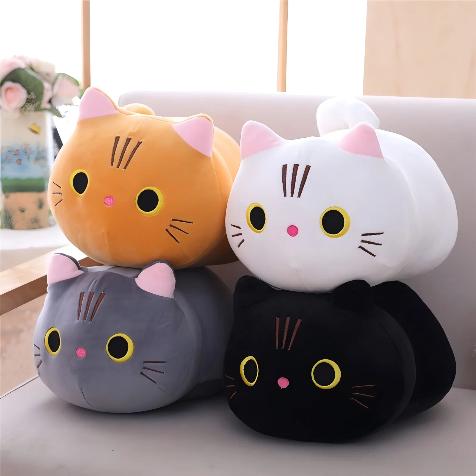 Peluche gatto morbidi e carini – pupazzi a tema gatto, idee regalo per bambini e adulti amanti dei gatti