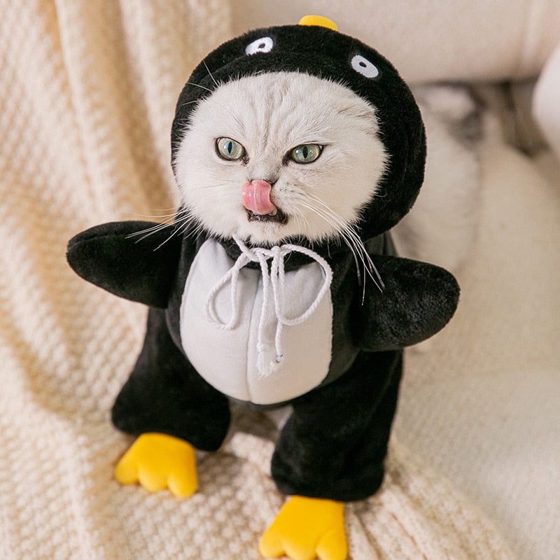 Penguin Costume for Cats