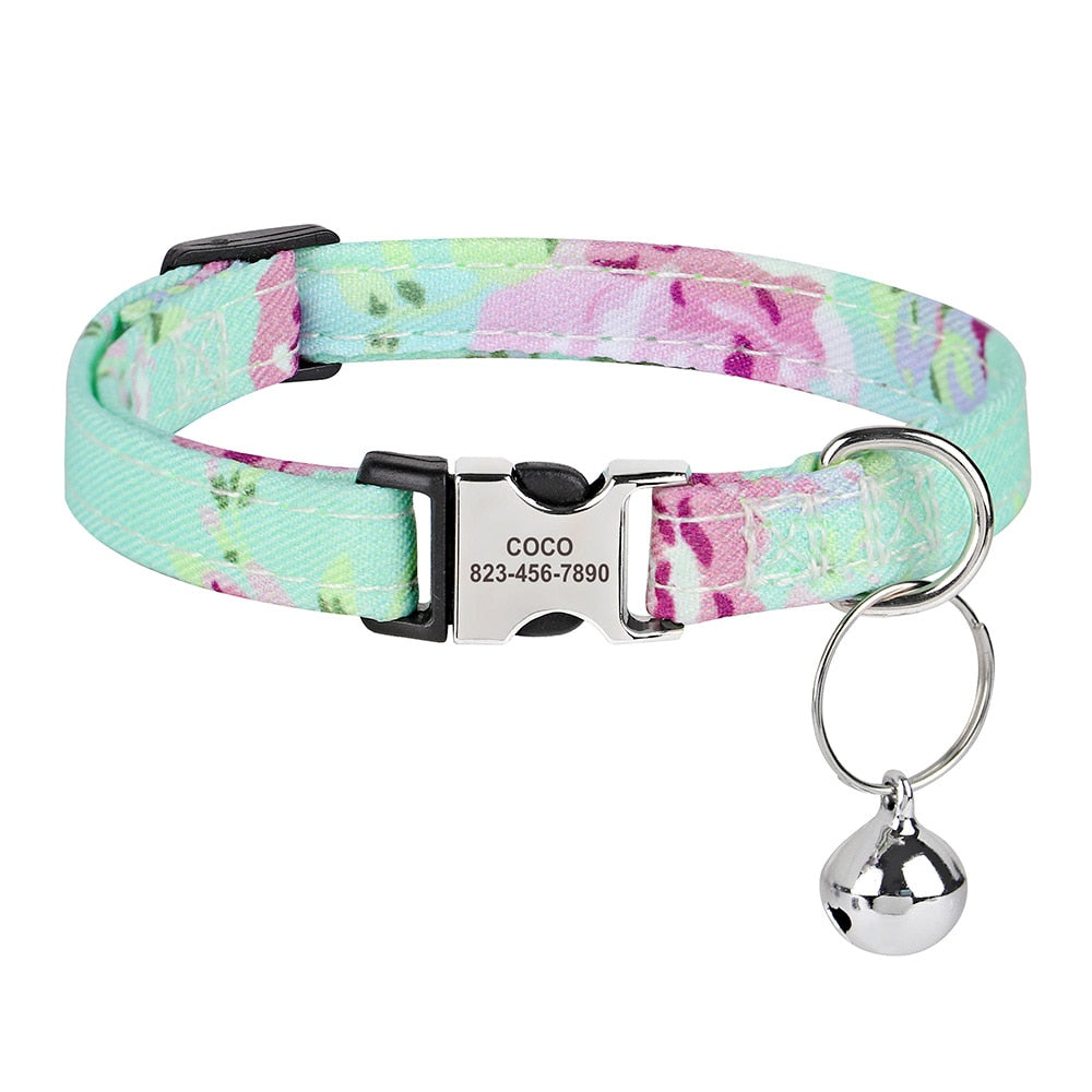 Personalized Cat Collar