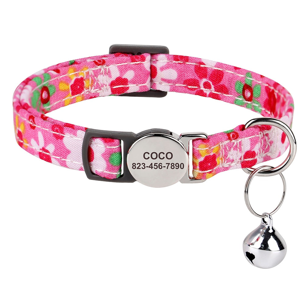 Personalized Cat Collar