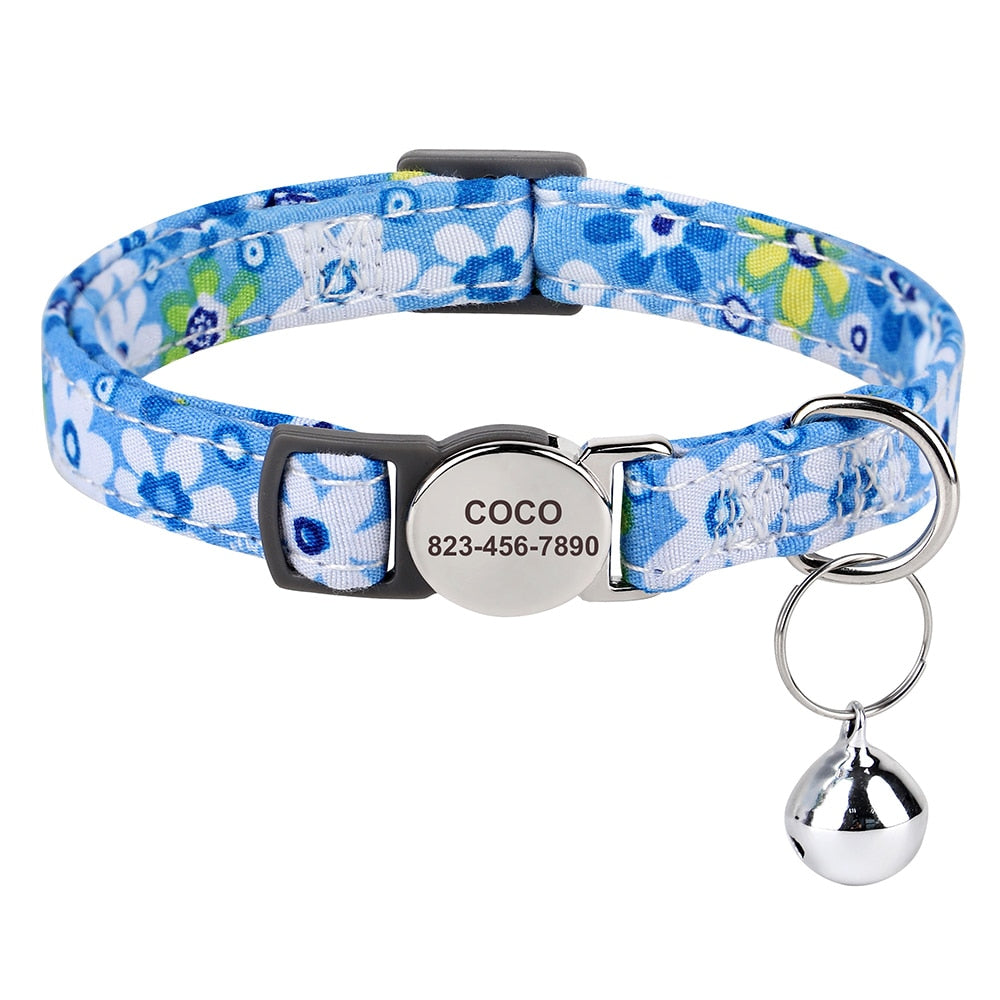 Personalized Cat Collar