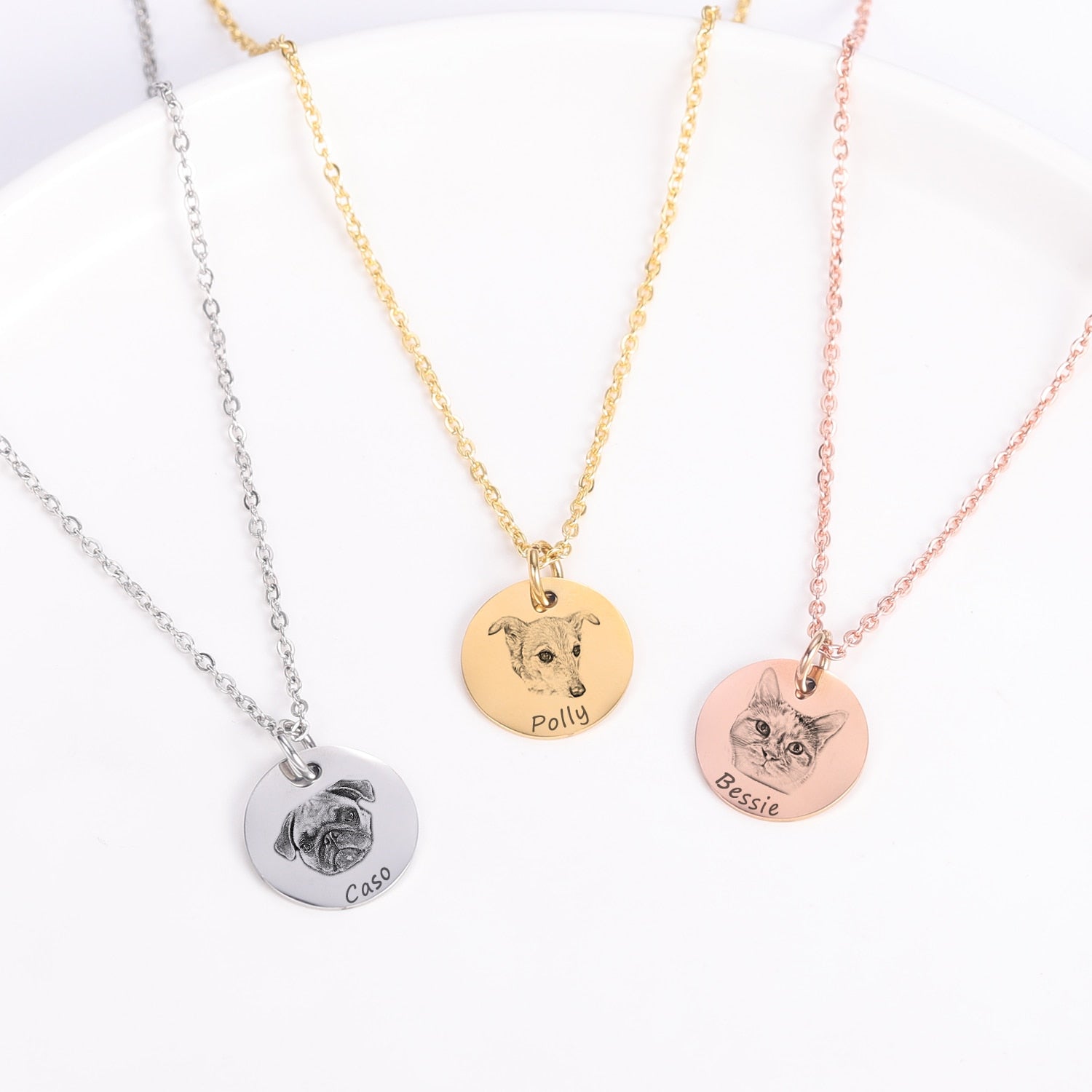 Personalized Cat Necklace