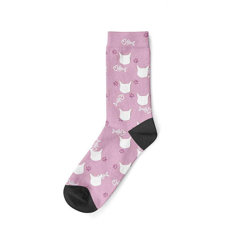 Personalized Cat Socks