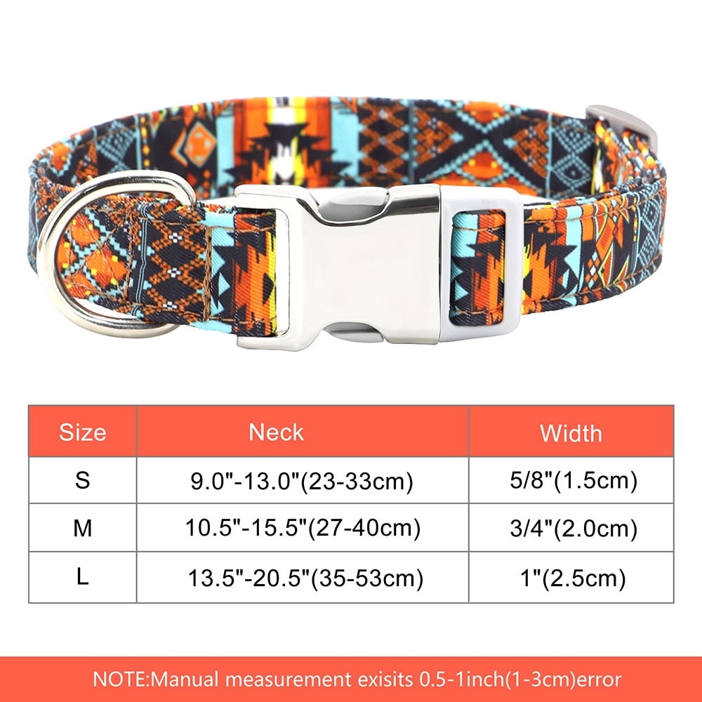 Personalized Embroided Cat Collar