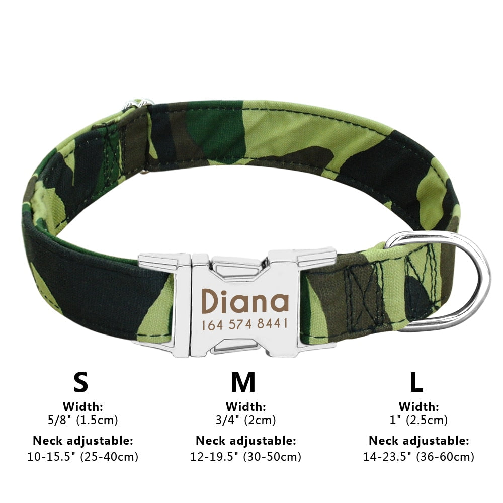 Personalized Embroided Cat Collar