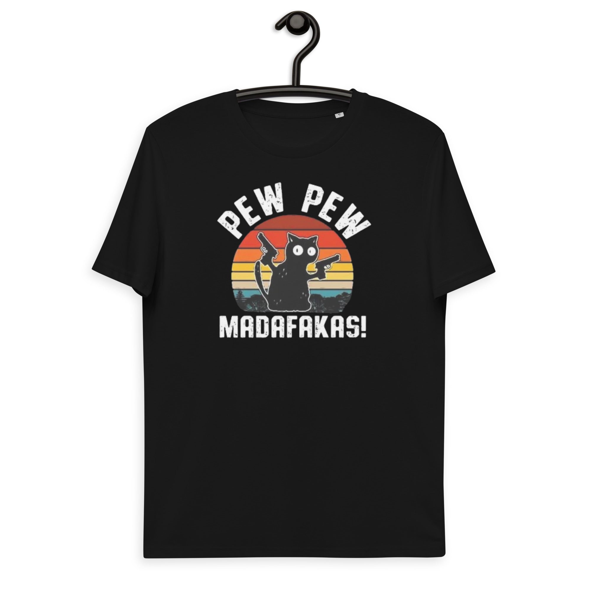 Pew Pew cat shirt